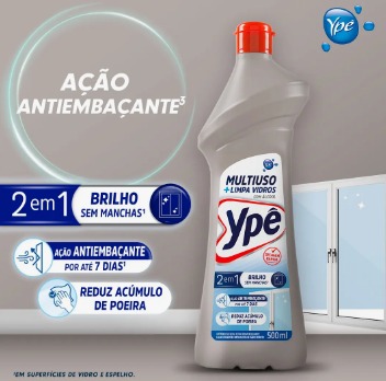 MULTIUSO + LIMPA VIDROS COM ALCOOL - Demétrio Distribuidora Caraguatatuba